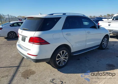 2016 Mercedes-Benz Gle 350 from USA, damaged, VIN 4JGDA5JB2GA655708